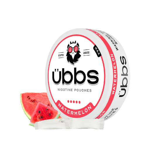 übbs Watermelon nicotine pouch can