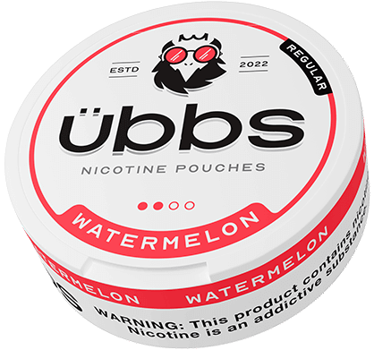 Watermelon flavoured nicotine pouches image for Homepage | UBBS Pouches