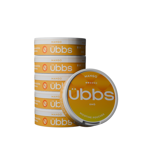 Übbs Mango Nicotine Pouches Roll of 5 cans