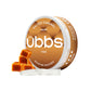 übbs Salted Caramel nicotine pouch can