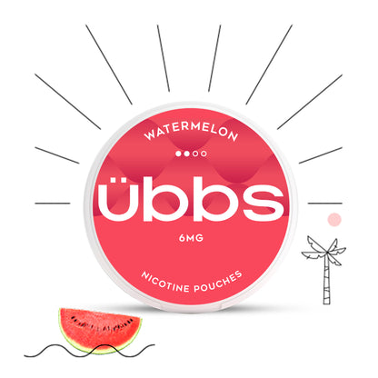 Übbs Watermelon Nicotine Pouches
